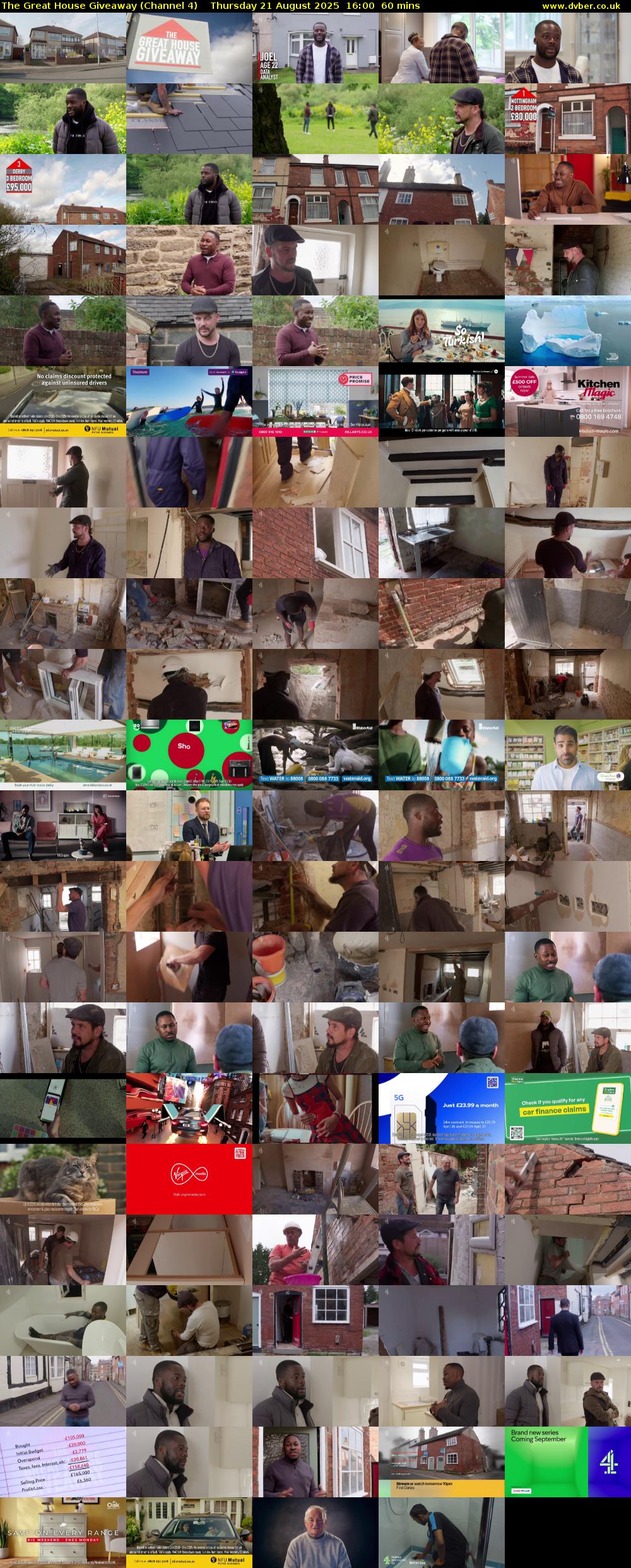 The Great House Giveaway (Channel 4) Thursday 21 August 2025 16:00 - 17:00
