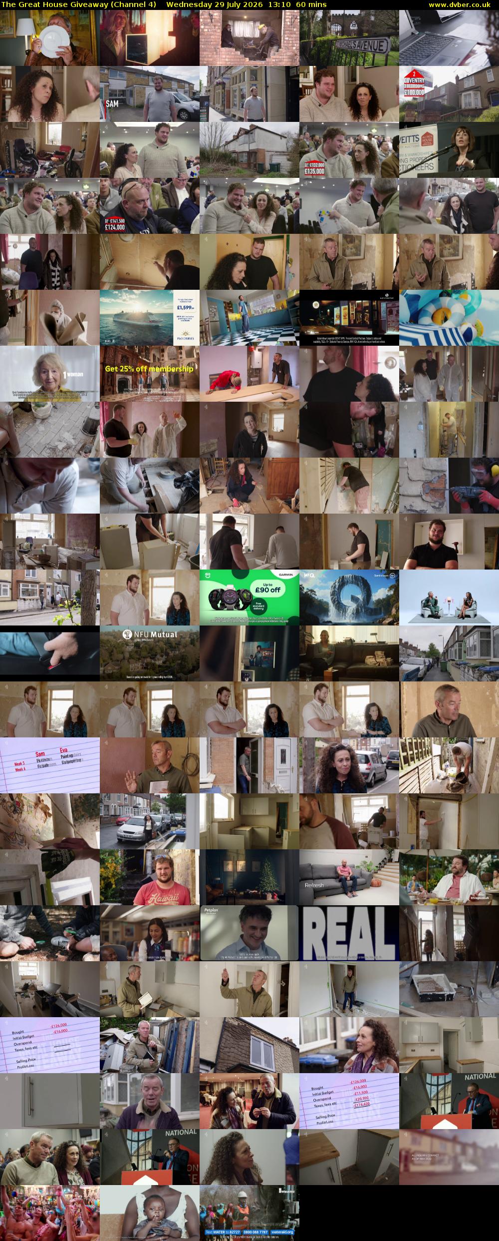 The Great House Giveaway (Channel 4) Wednesday 29 July 2026 13:10 - 14:10