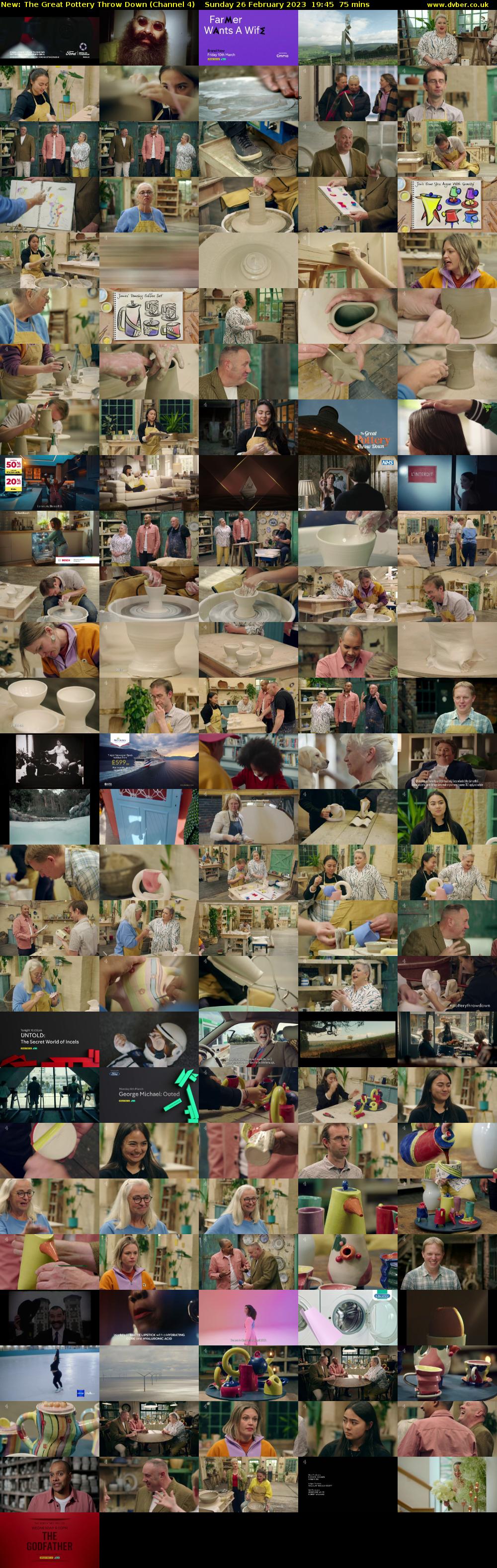 The Great Pottery Throw Down (Channel 4) Sunday 26 February 2023 19:45 - 21:00