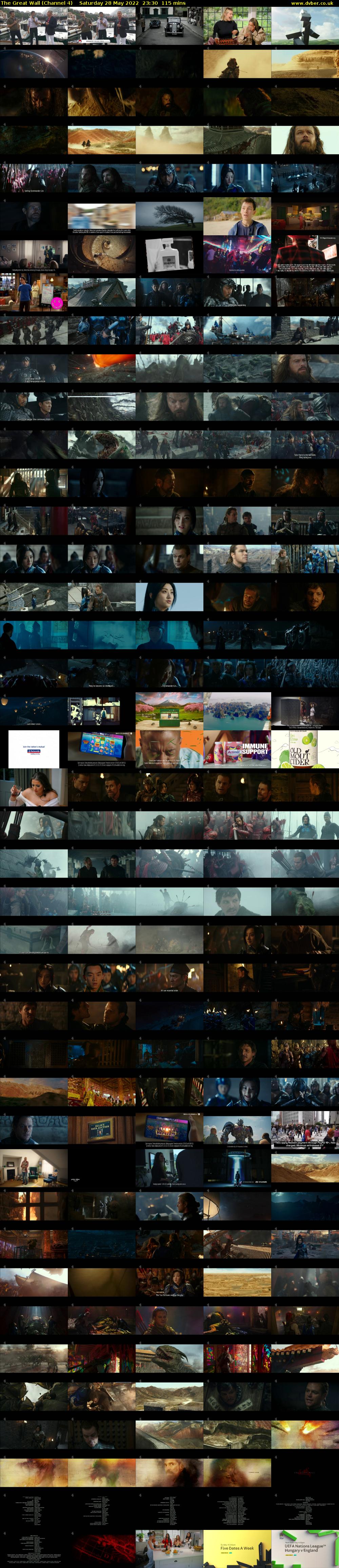 The Great Wall (Channel 4) Saturday 28 May 2022 23:30 - 01:25