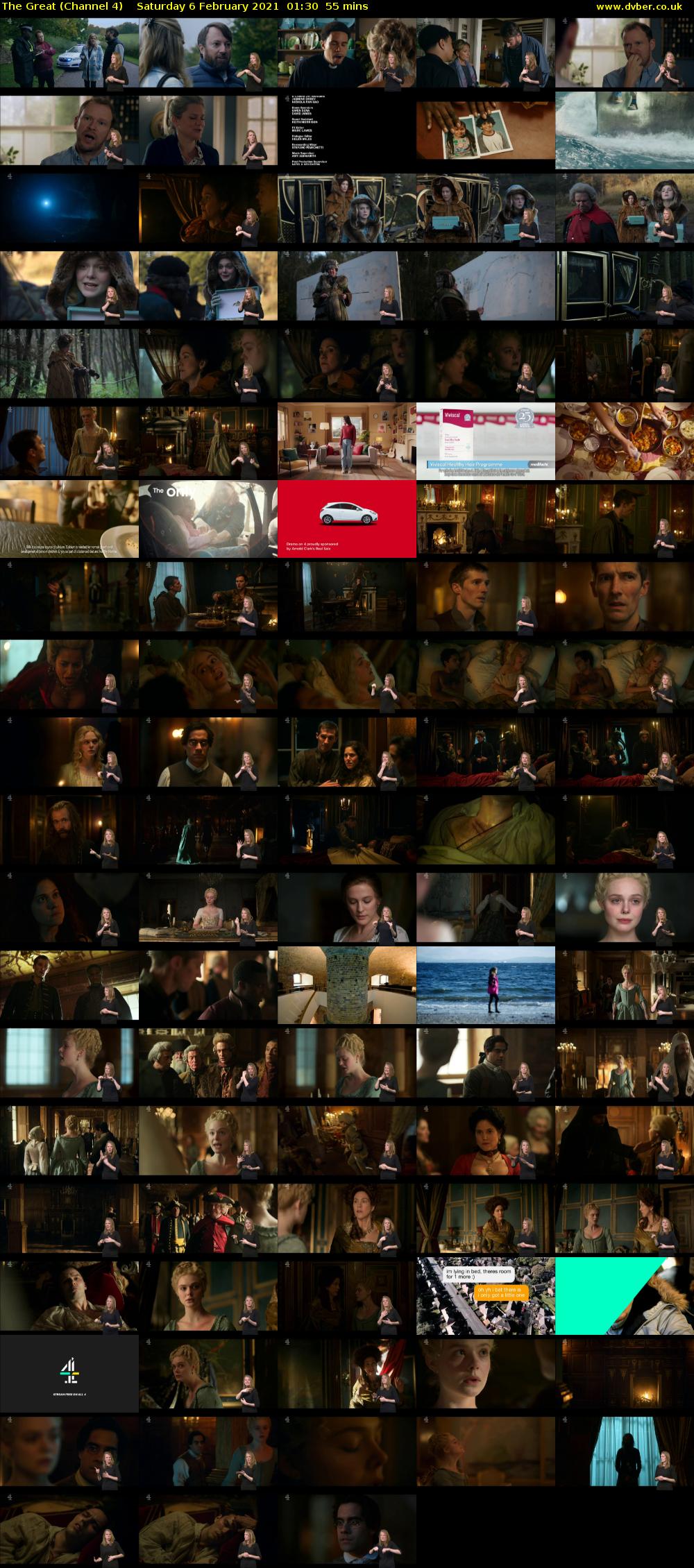 The Great (Channel 4) Saturday 6 February 2021 01:30 - 02:25