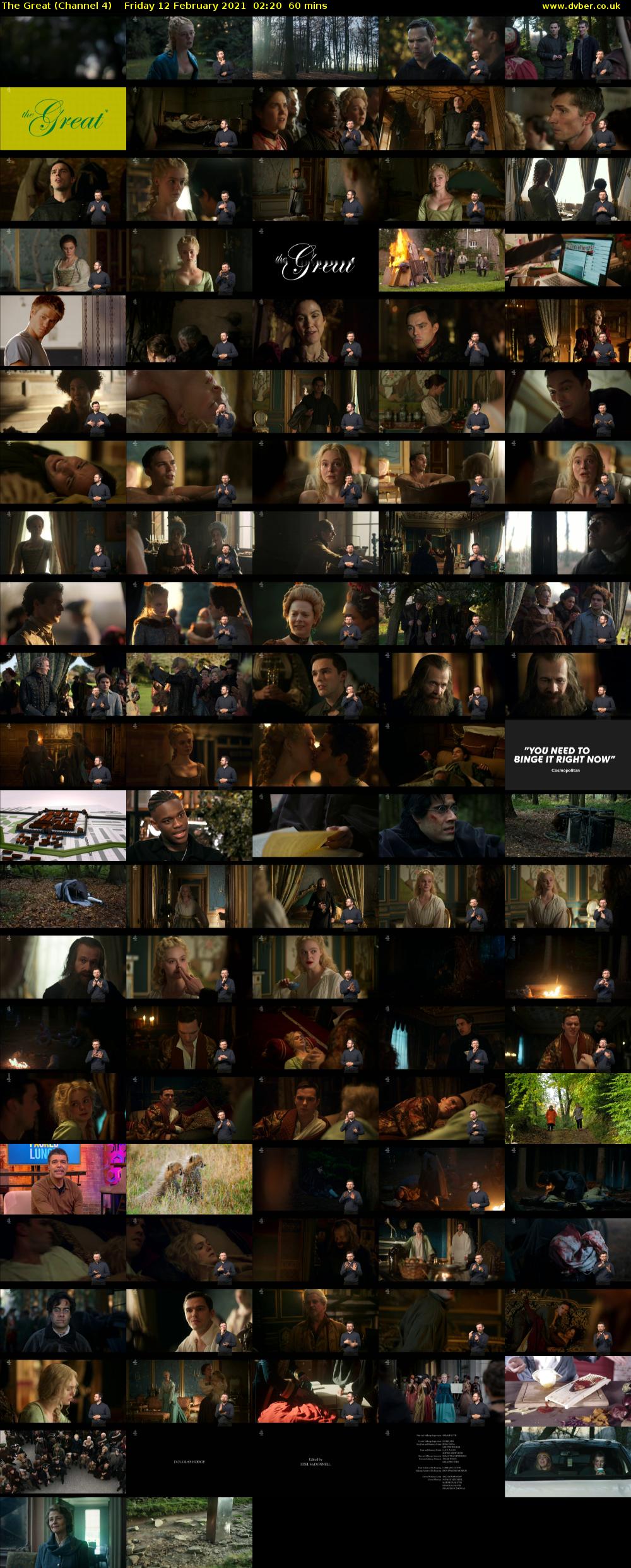 The Great (Channel 4) Friday 12 February 2021 02:20 - 03:20