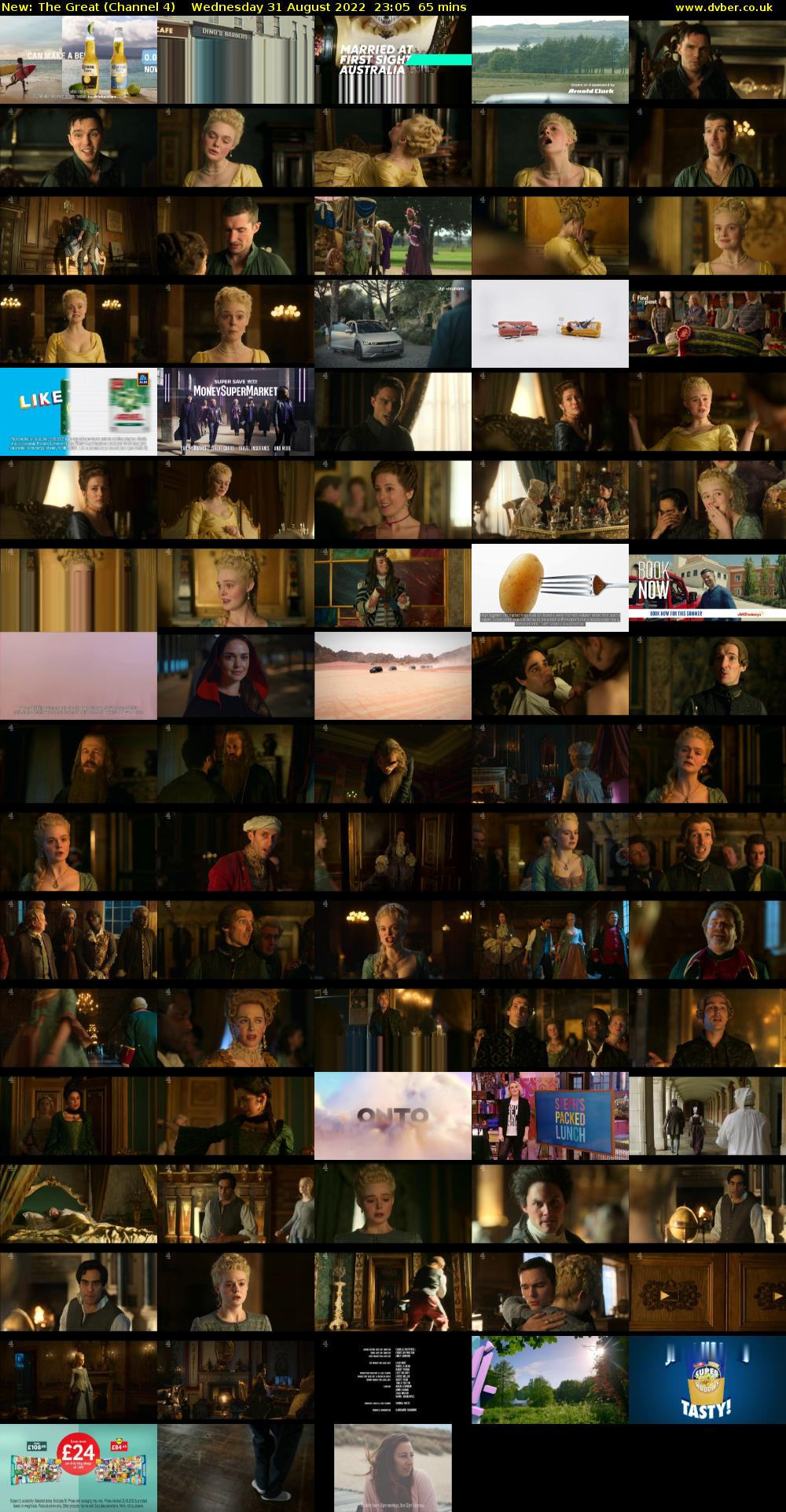 The Great (Channel 4) Wednesday 31 August 2022 23:05 - 00:10