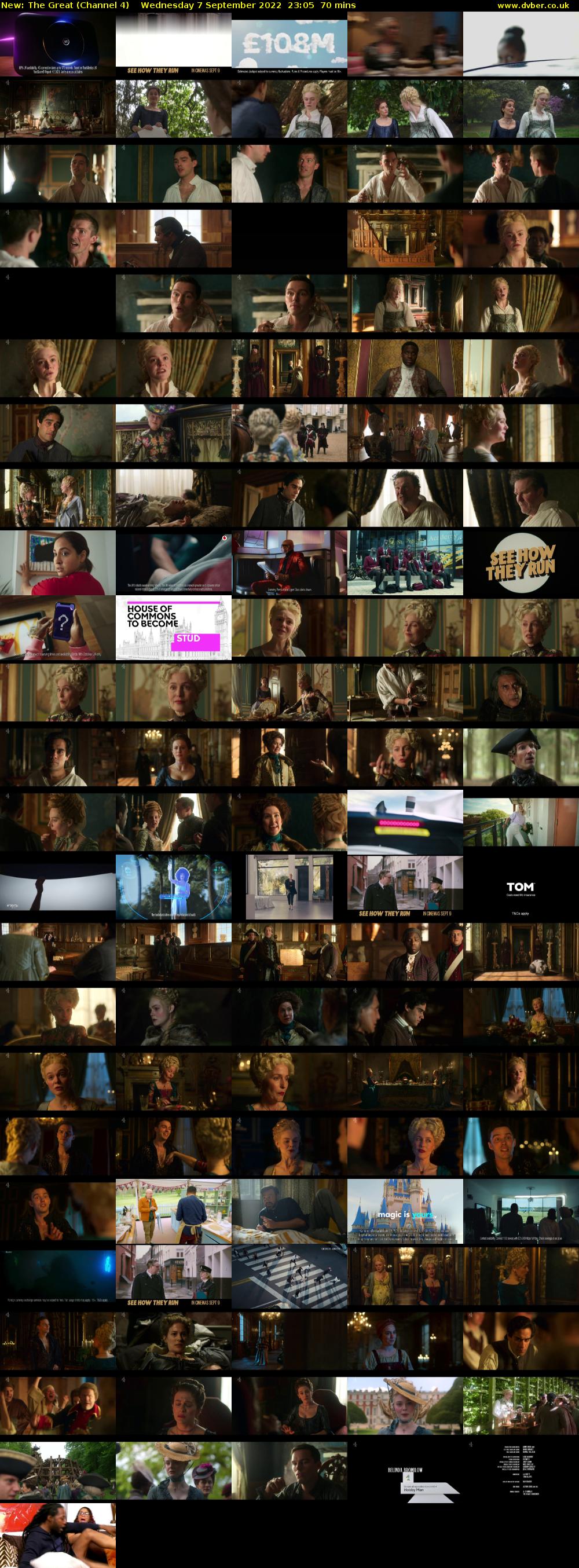 The Great (Channel 4) Wednesday 7 September 2022 23:05 - 00:15