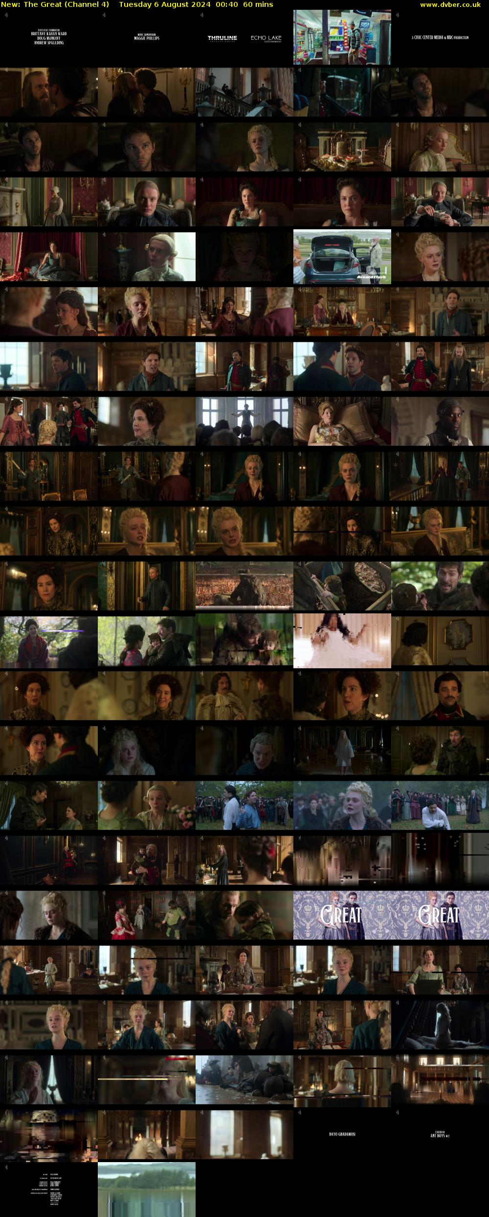 The Great (Channel 4) Tuesday 6 August 2024 00:40 - 01:40