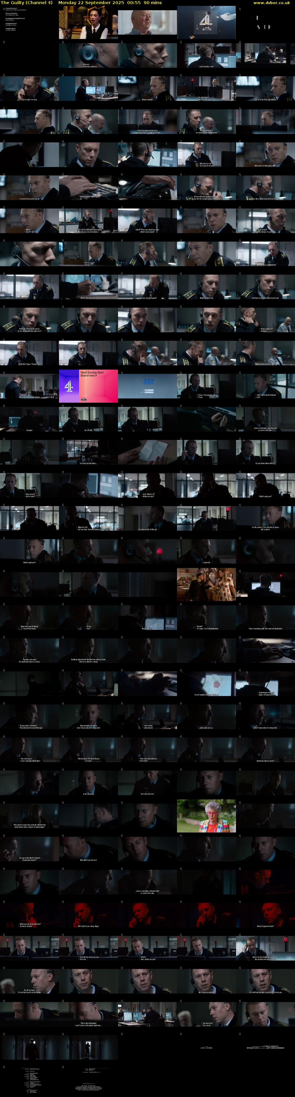 The Guilty (Channel 4) Monday 22 September 2025 00:55 - 02:25