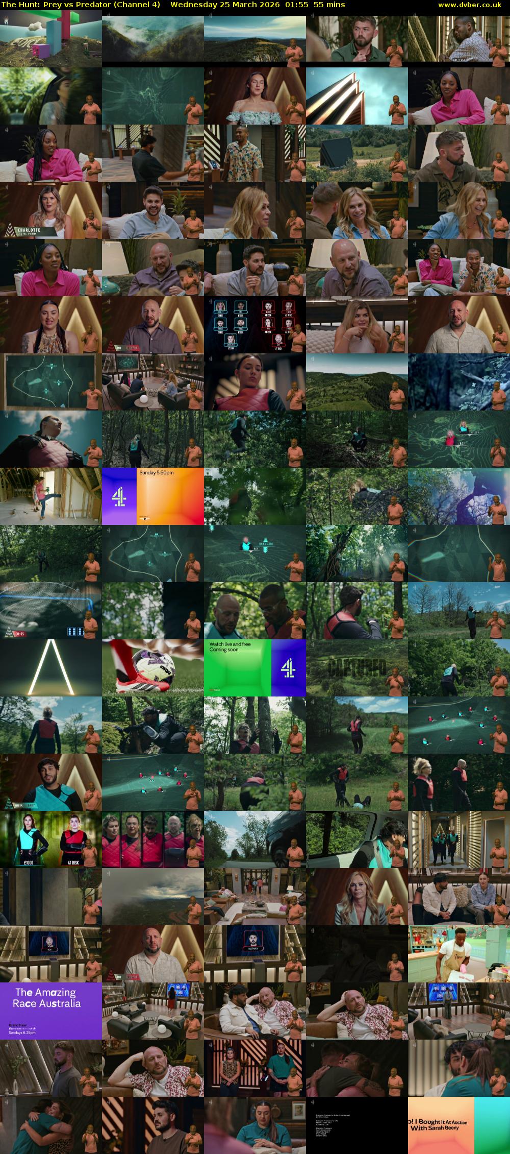 The Hunt: Prey vs Predator (Channel 4) Wednesday 25 March 2026 01:55 - 02:50