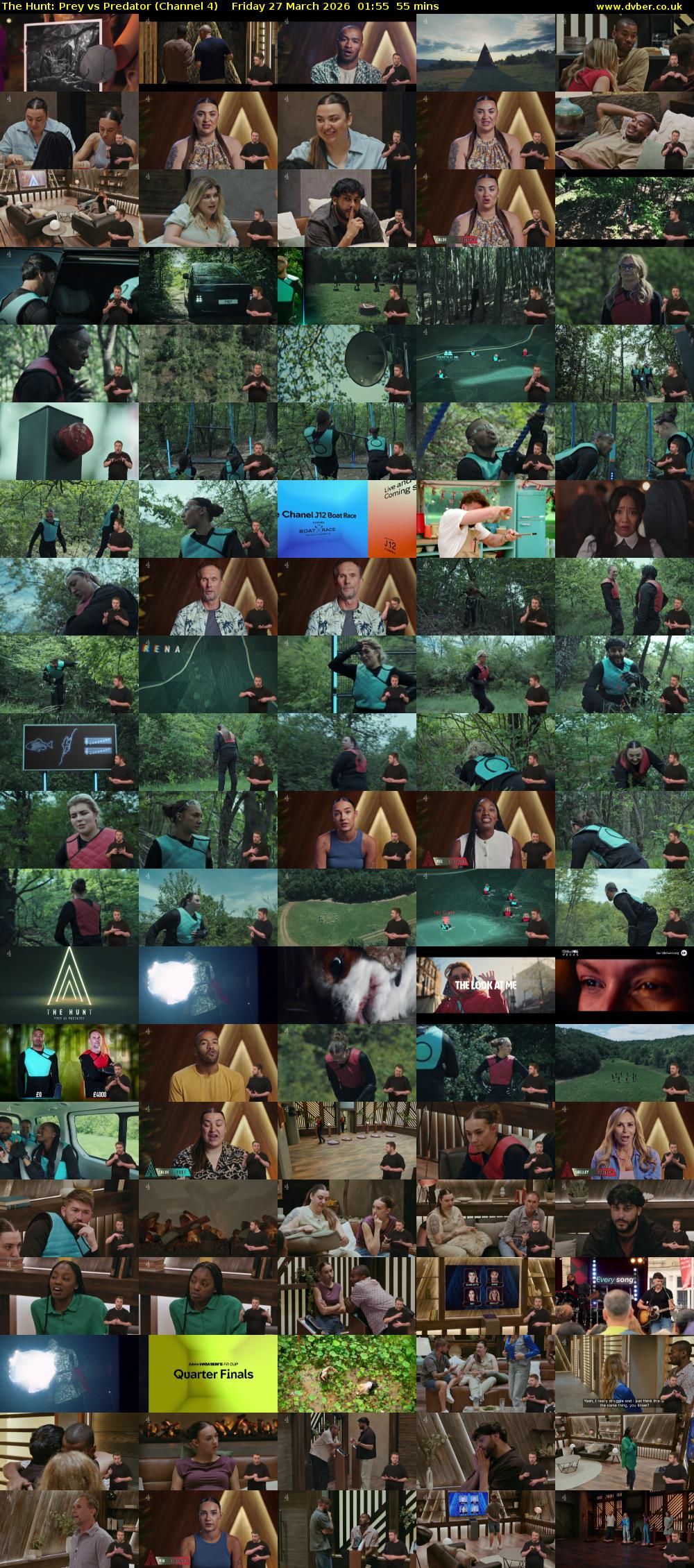 The Hunt: Prey vs Predator (Channel 4) Friday 27 March 2026 01:55 - 02:50