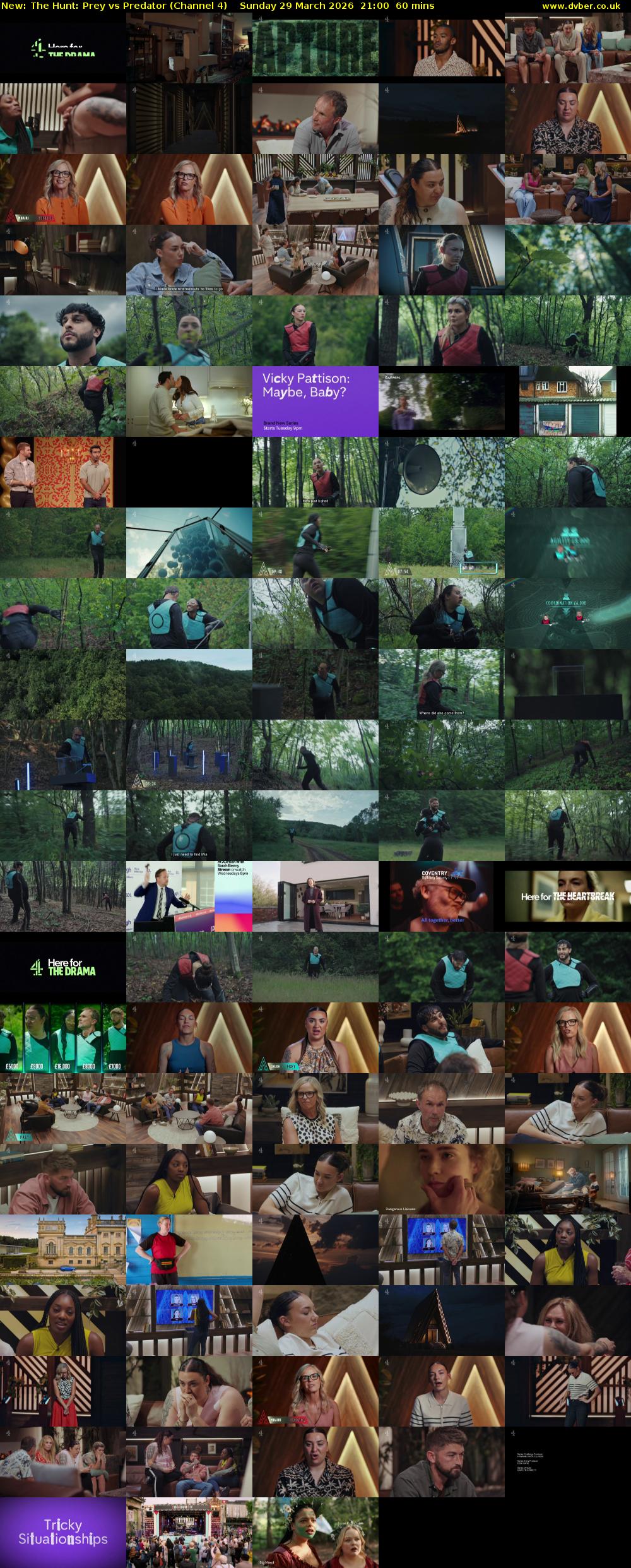 The Hunt: Prey vs Predator (Channel 4) Sunday 29 March 2026 21:00 - 22:00