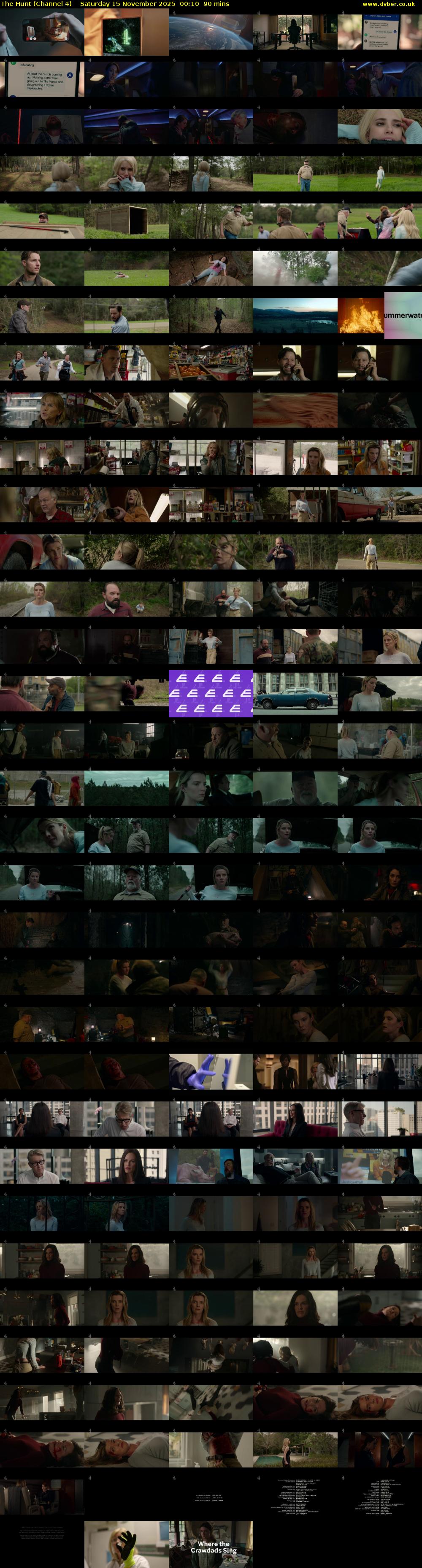 The Hunt (Channel 4) Saturday 15 November 2025 00:10 - 01:40