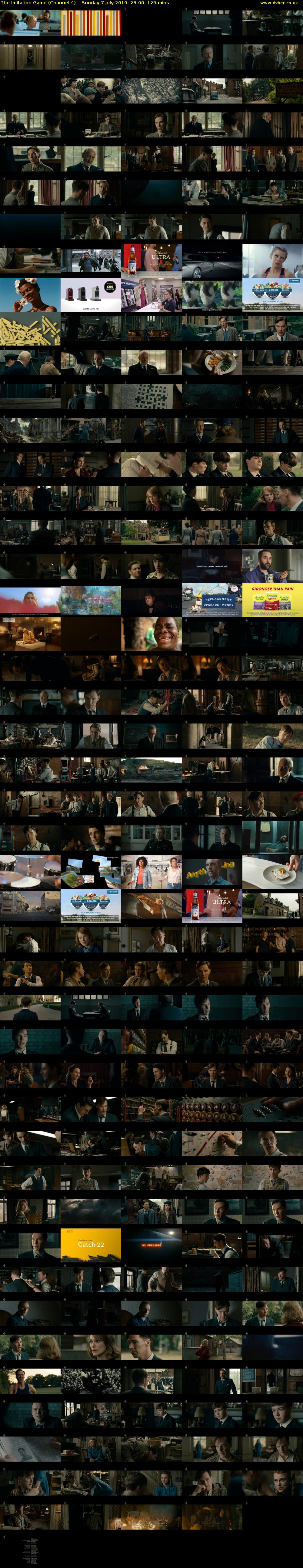 The Imitation Game (Channel 4) Sunday 7 July 2019 23:00 - 01:05