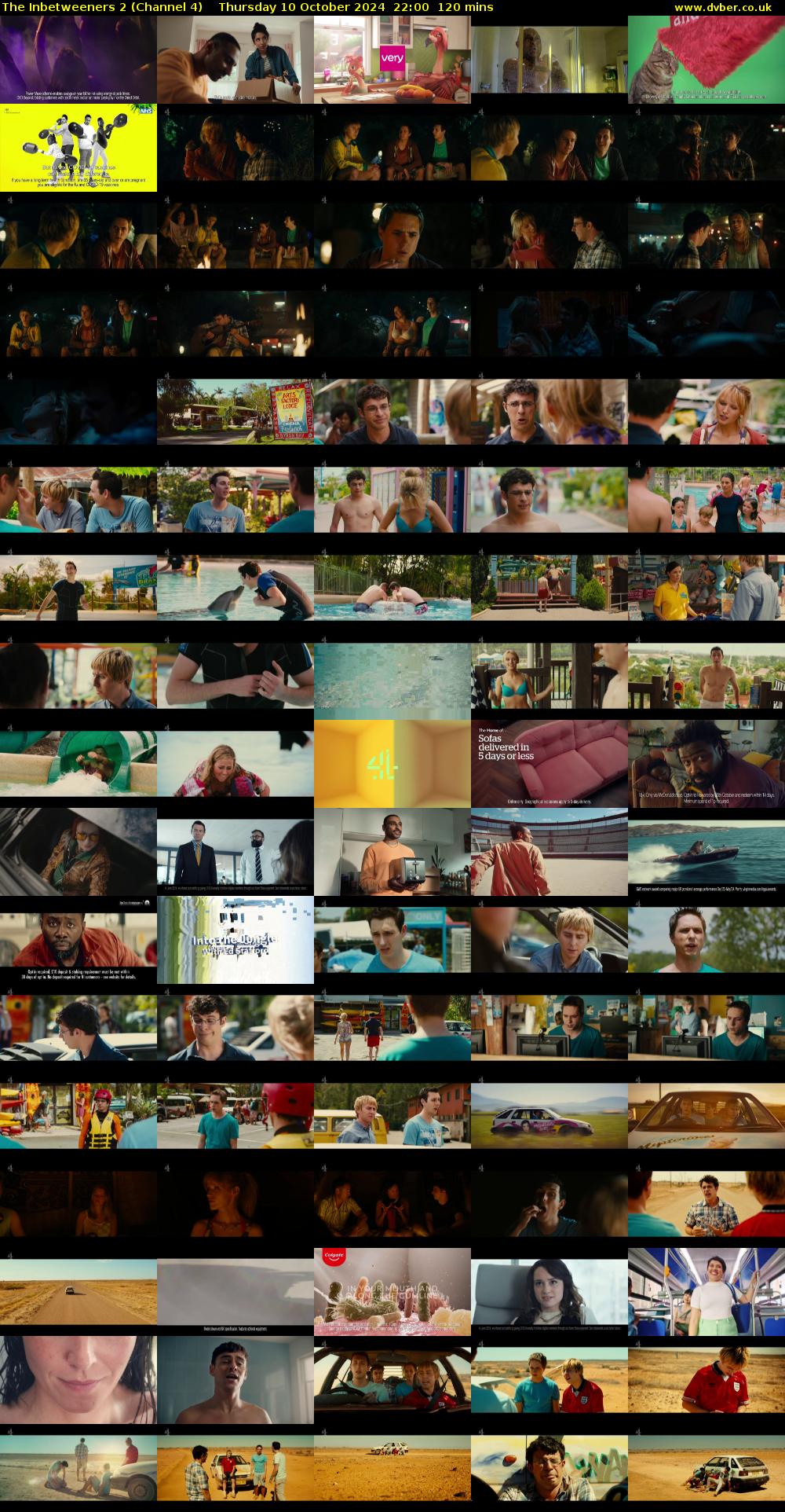 The Inbetweeners 2 (Channel 4) Thursday 10 October 2024 22:00 - 00:00