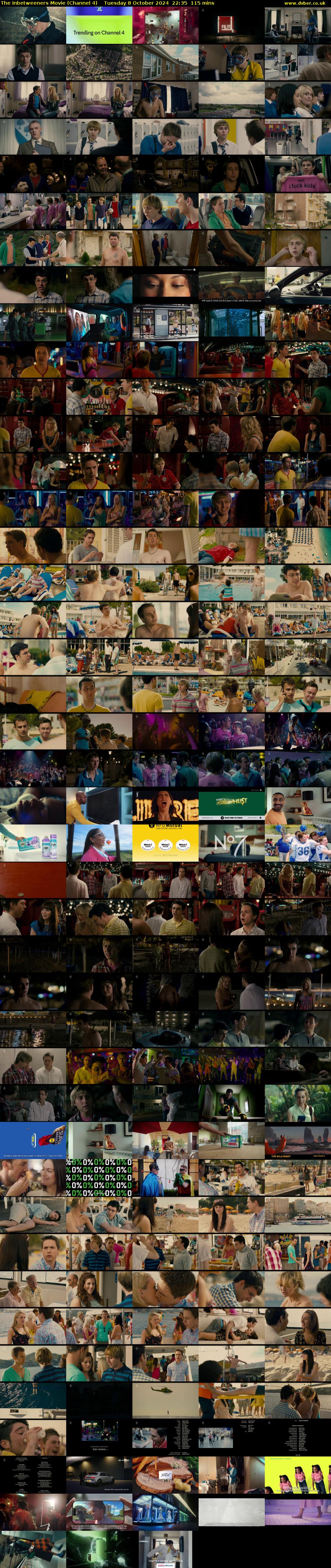 The Inbetweeners Movie (Channel 4) Tuesday 8 October 2024 22:35 - 00:30