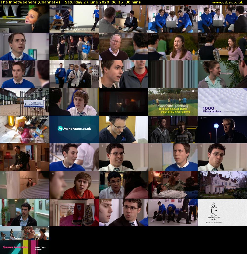 The Inbetweeners (Channel 4) Saturday 27 June 2020 00:15 - 00:45