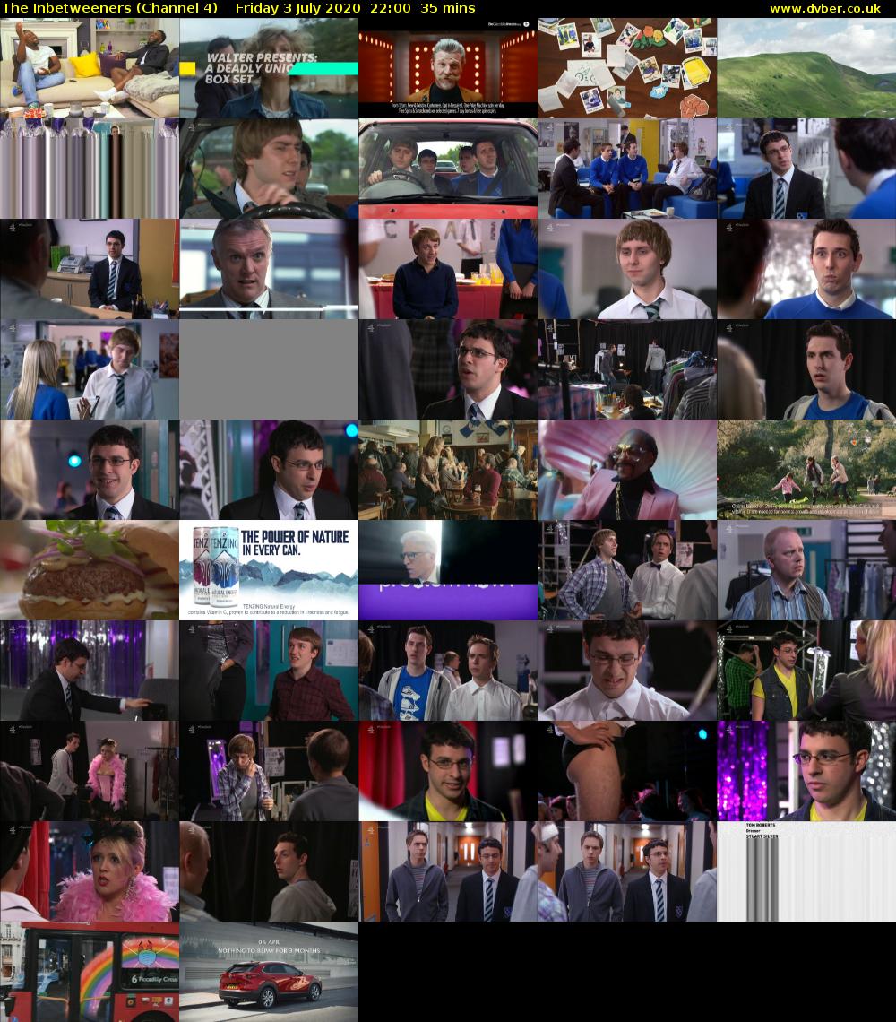 The Inbetweeners (Channel 4) Friday 3 July 2020 22:00 - 22:35