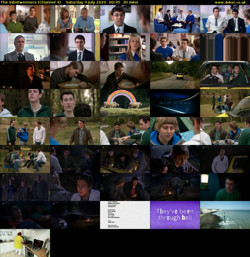 The Inbetweeners (Channel 4) Saturday 4 July 2020 00:45 - 01:15