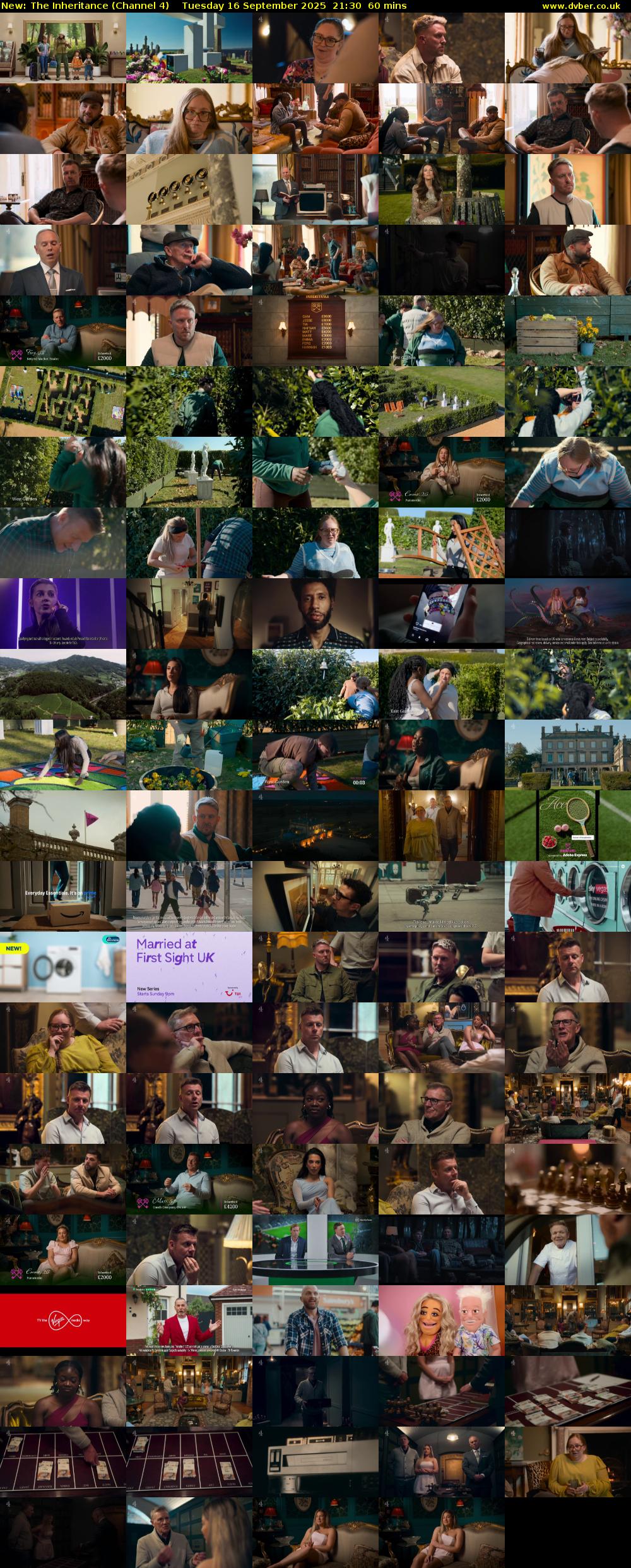 The Inheritance (Channel 4) Tuesday 16 September 2025 21:30 - 22:30
