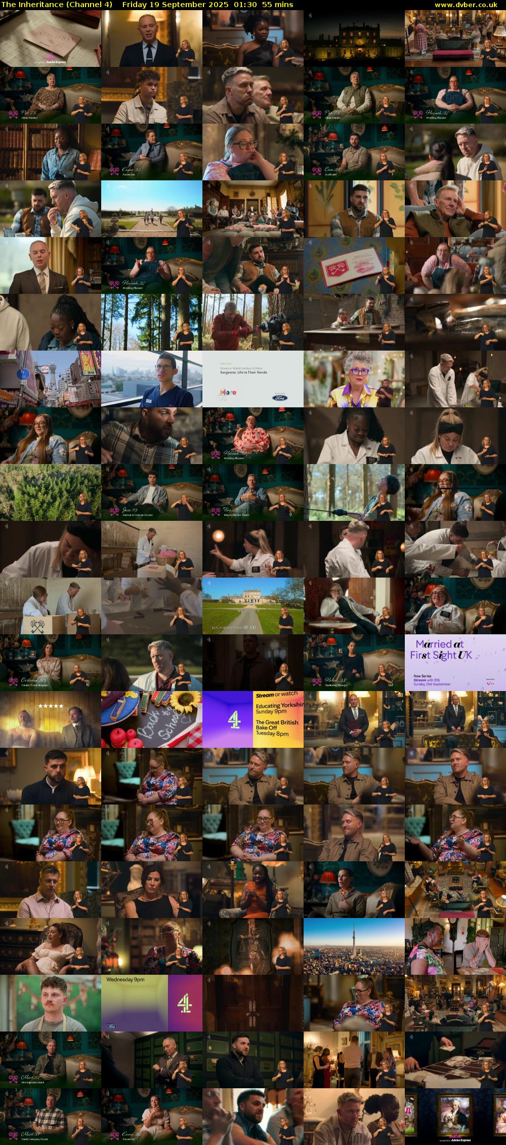 The Inheritance (Channel 4) Friday 19 September 2025 01:30 - 02:25