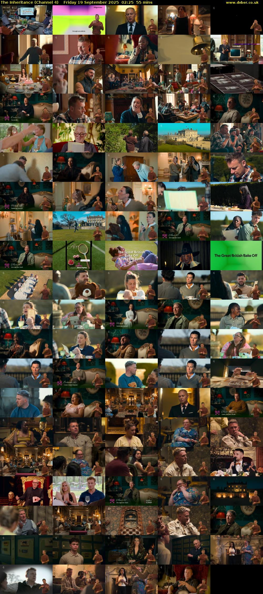 The Inheritance (Channel 4) Friday 19 September 2025 02:25 - 03:20