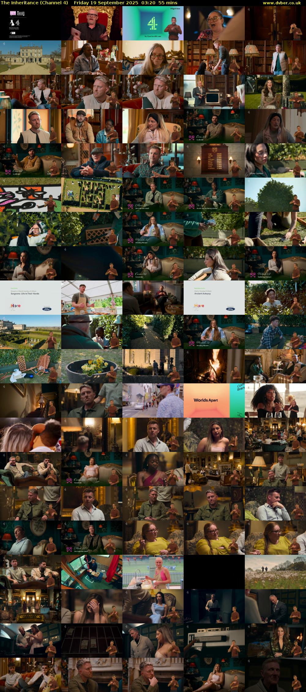 The Inheritance (Channel 4) Friday 19 September 2025 03:20 - 04:15