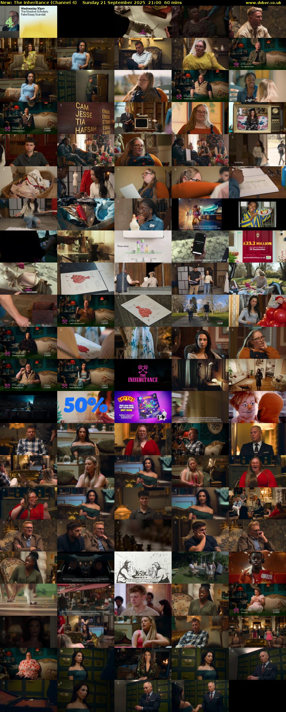 The Inheritance (Channel 4) Sunday 21 September 2025 21:00 - 22:00