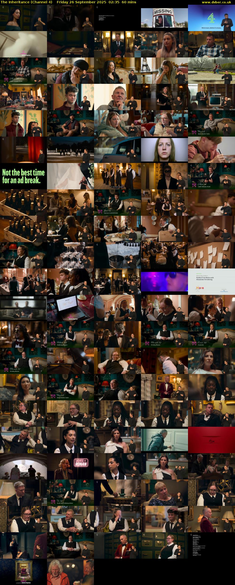 The Inheritance (Channel 4) Friday 26 September 2025 02:35 - 03:35