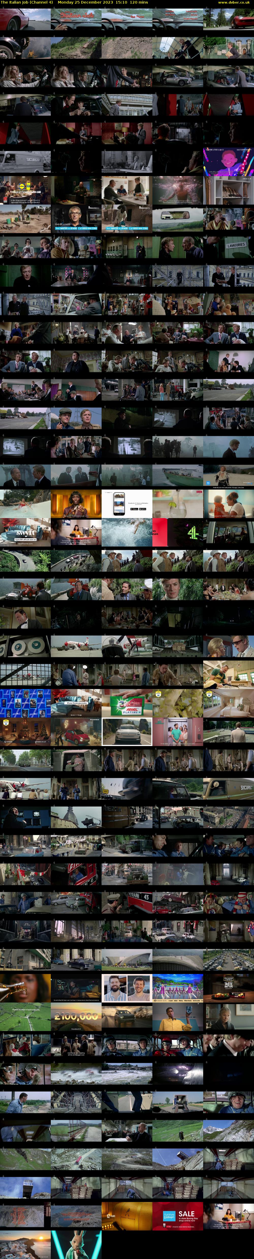The Italian Job (Channel 4) Monday 25 December 2023 15:10 - 17:10