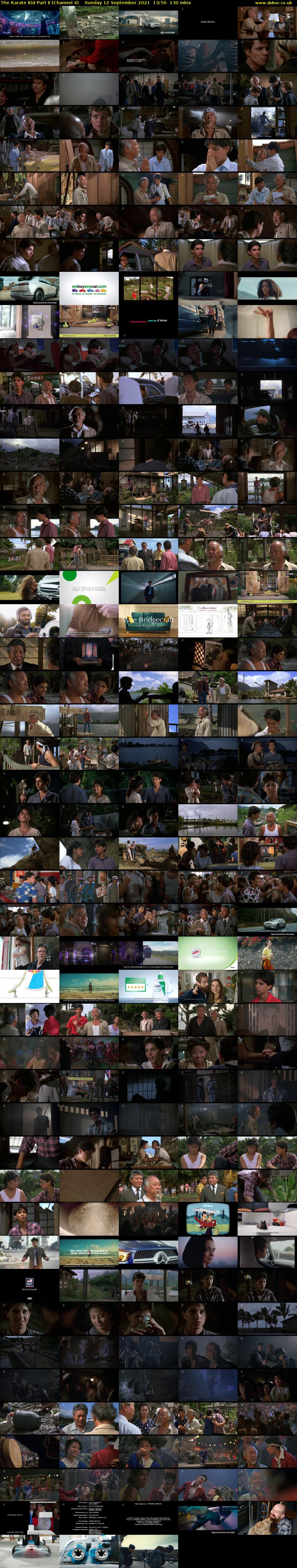 The Karate Kid Part II (Channel 4) Sunday 12 September 2021 13:50 - 16:00