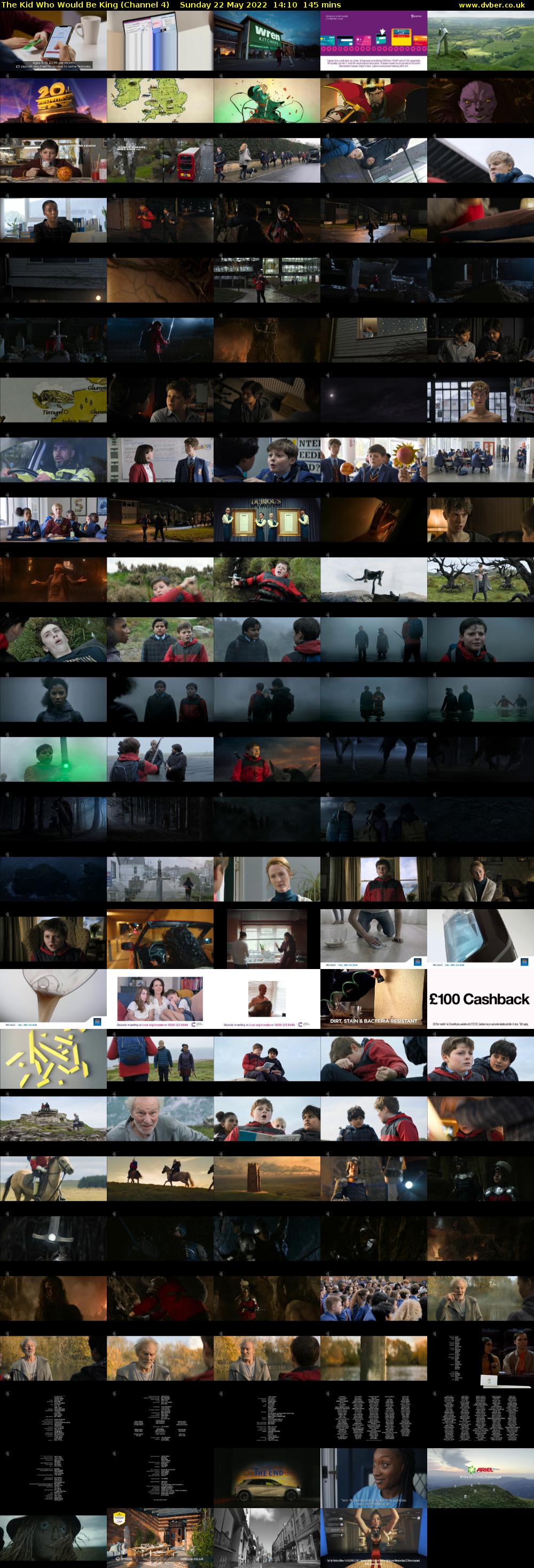 The Kid Who Would Be King (Channel 4) Sunday 22 May 2022 14:10 - 16:35