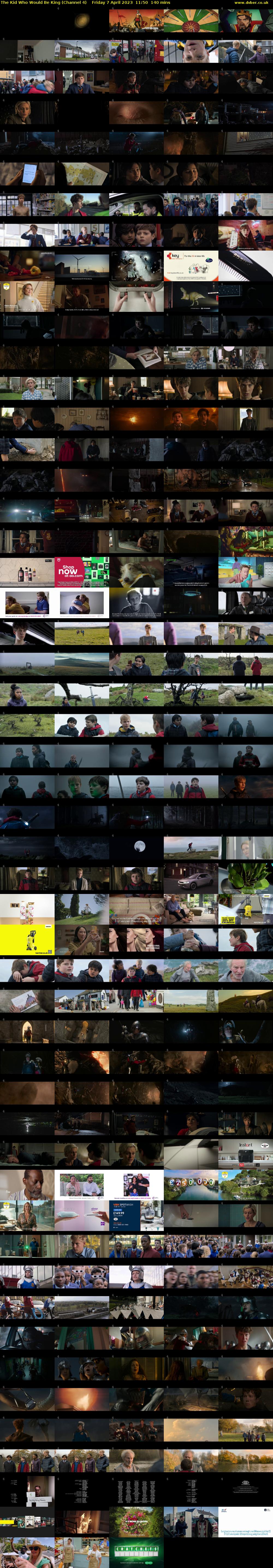The Kid Who Would Be King (Channel 4) Friday 7 April 2023 11:50 - 14:10