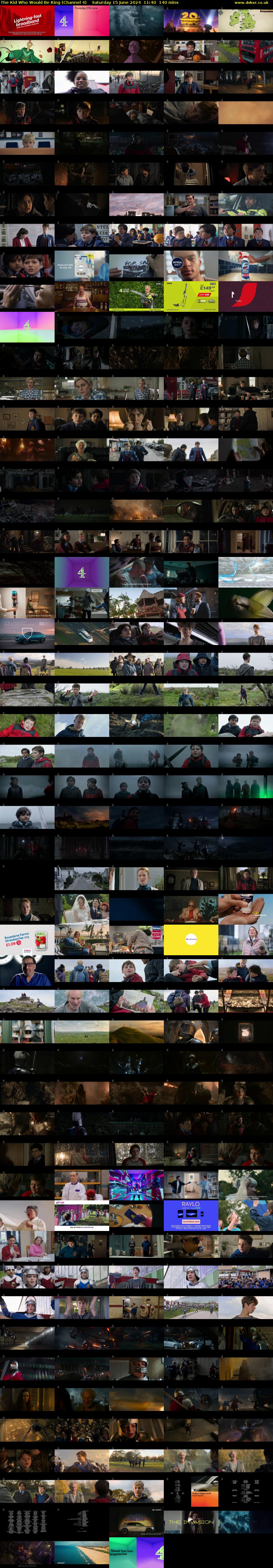 The Kid Who Would Be King (Channel 4) Saturday 15 June 2024 11:40 - 14:00