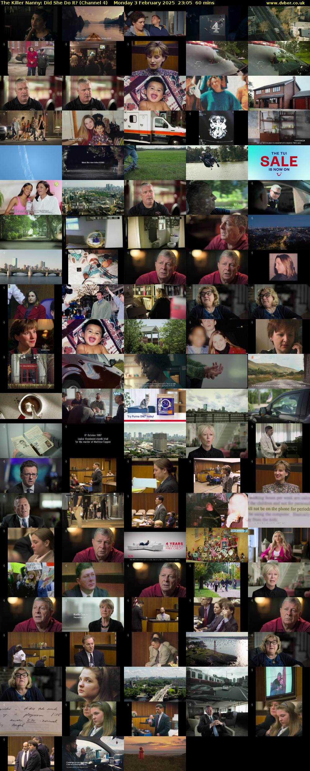The Killer Nanny: Did She Do It? (Channel 4) Monday 3 February 2025 23:05 - 00:05