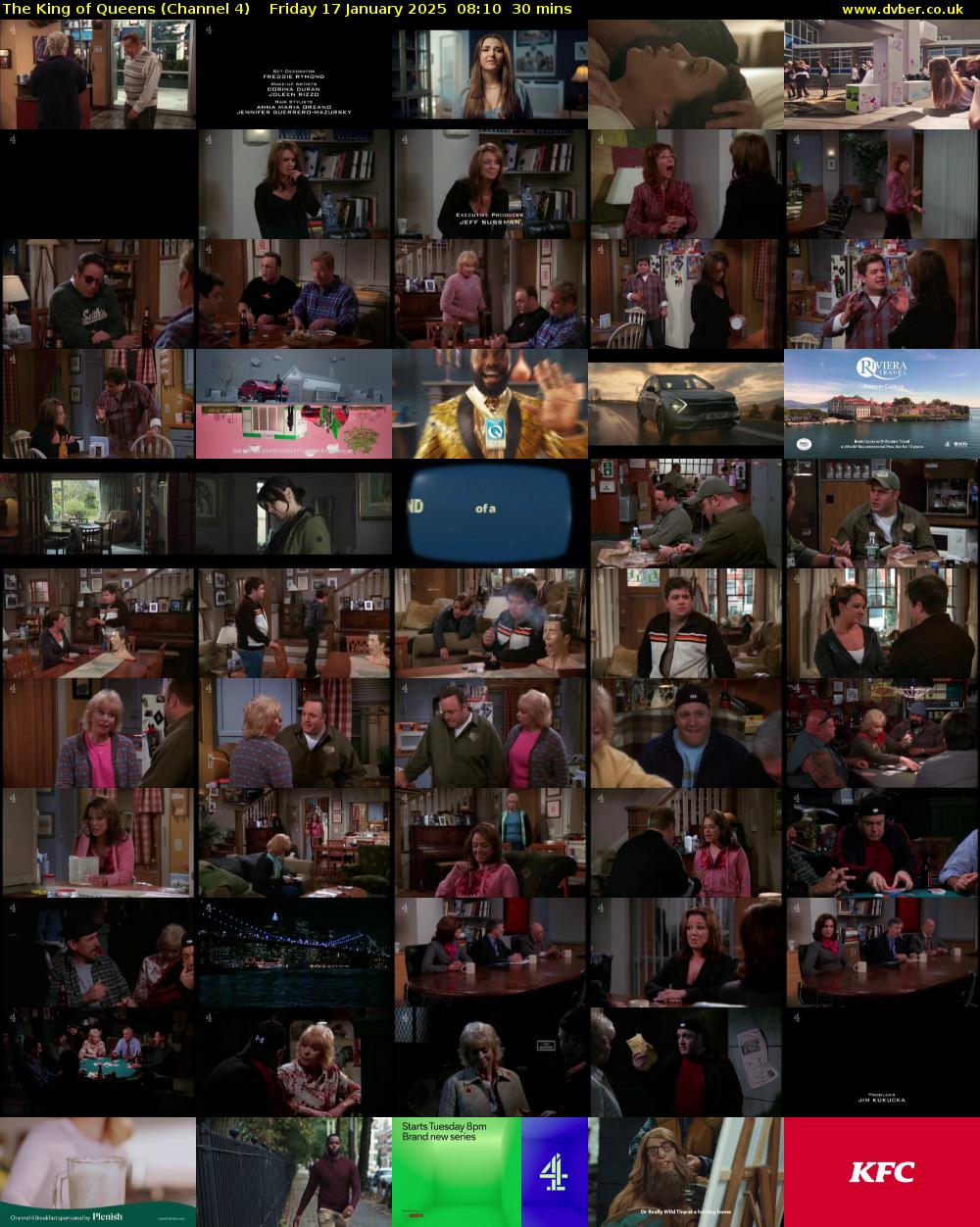 The King of Queens (Channel 4) Friday 17 January 2025 08:10 - 08:40