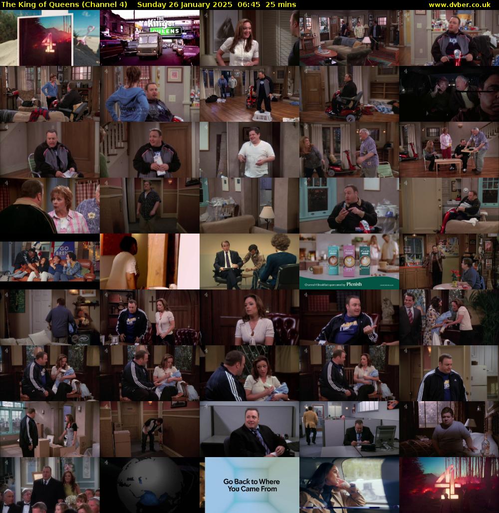 The King of Queens (Channel 4) Sunday 26 January 2025 06:45 - 07:10
