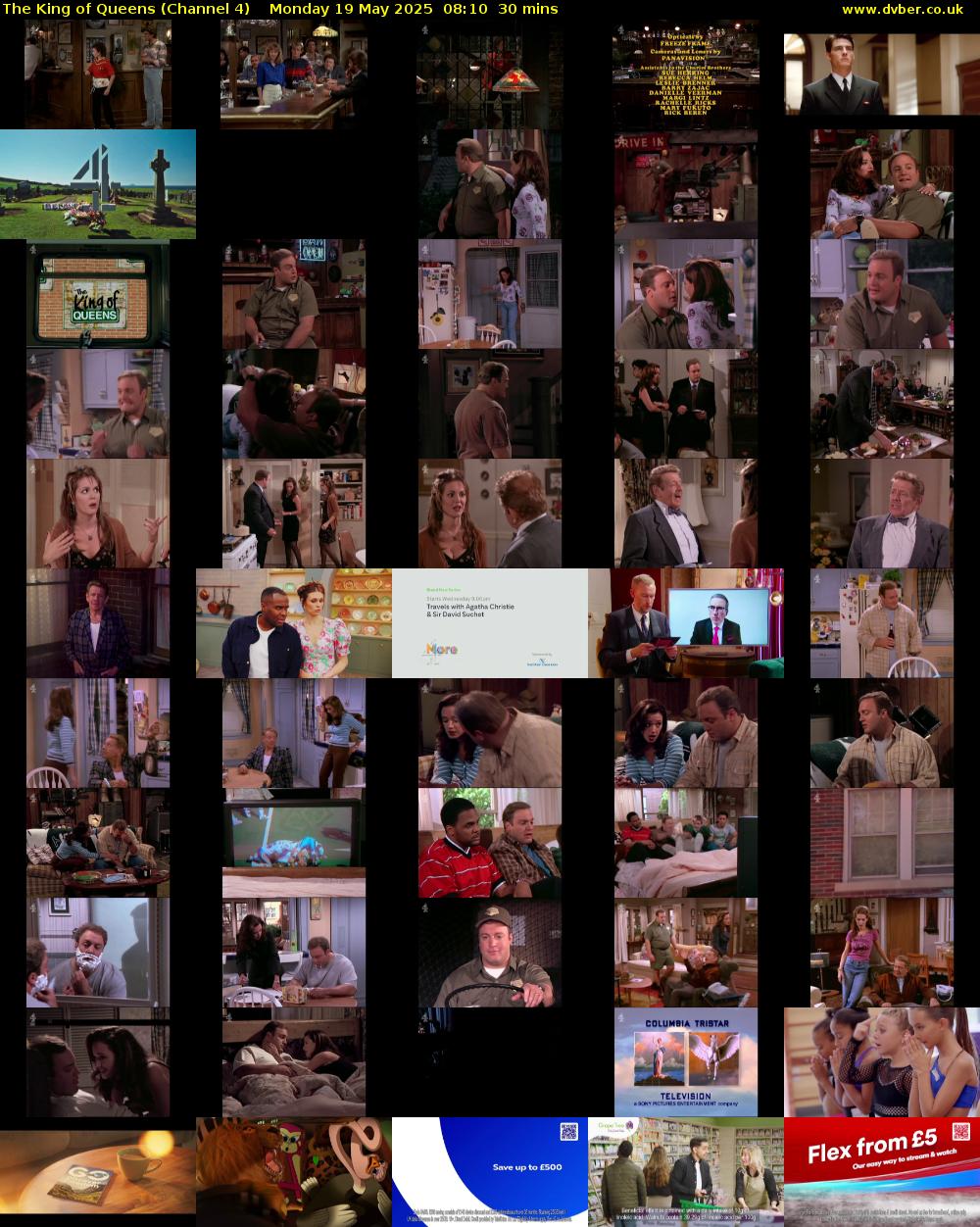 The King of Queens (Channel 4) Monday 19 May 2025 08:10 - 08:40