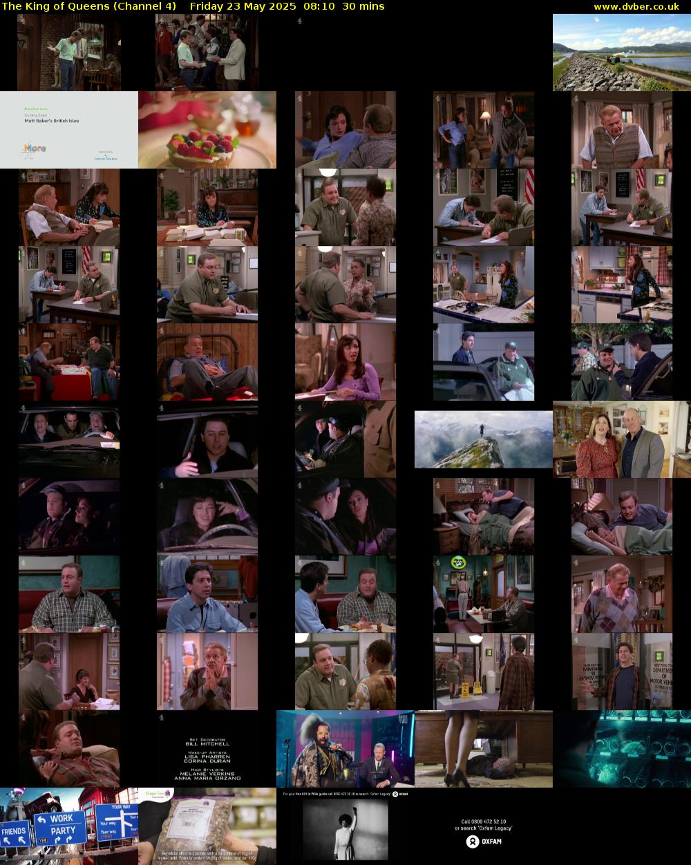 The King of Queens (Channel 4) Friday 23 May 2025 08:10 - 08:40