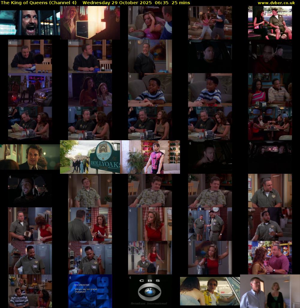 The King of Queens (Channel 4) Wednesday 29 October 2025 06:35 - 07:00