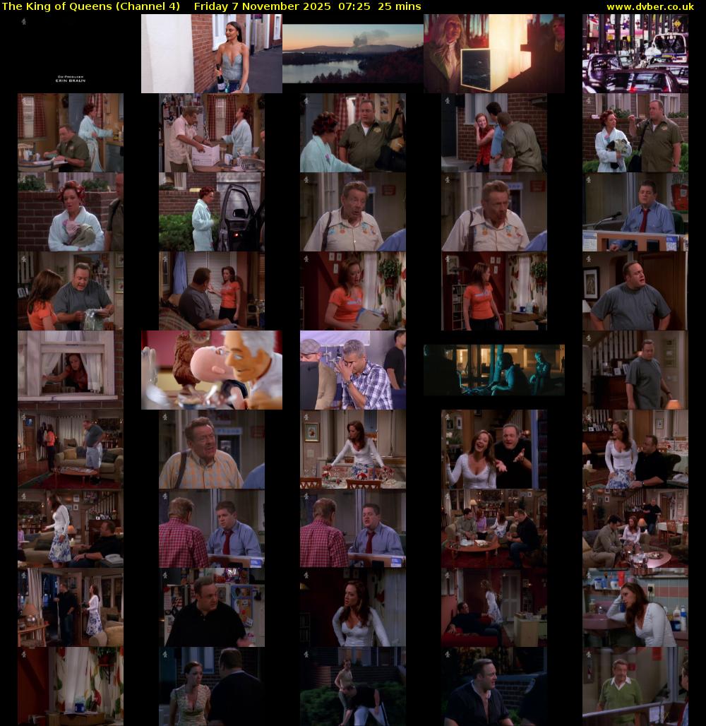 The King of Queens (Channel 4) Friday 7 November 2025 07:25 - 07:50