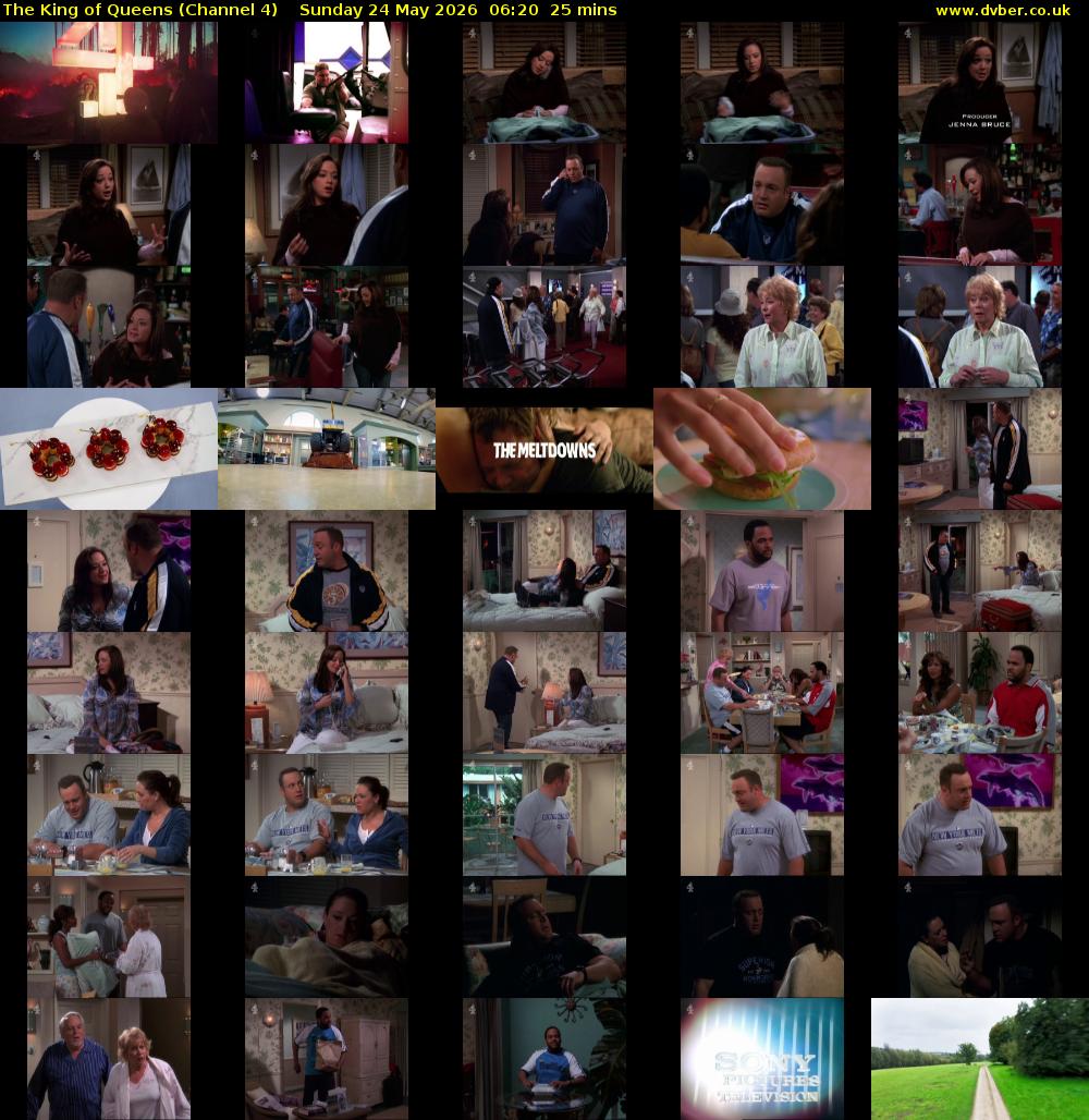 The King of Queens (Channel 4) Sunday 24 May 2026 06:20 - 06:45