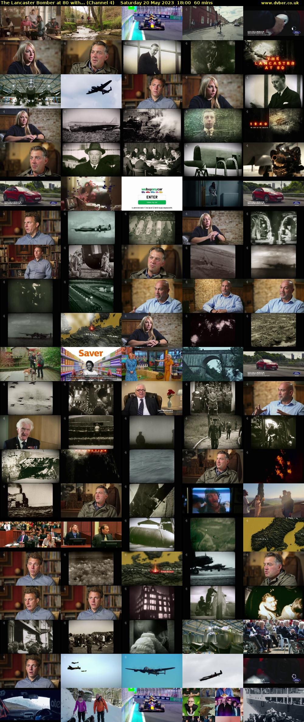 The Lancaster Bomber at 80 with... (Channel 4) Saturday 20 May 2023 18:00 - 19:00
