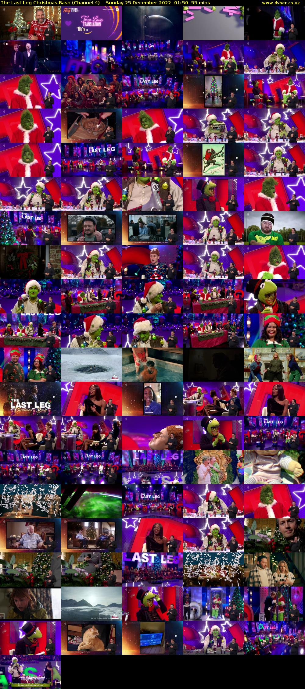 The Last Leg Christmas Bash (Channel 4) Sunday 25 December 2022 01:50 - 02:45