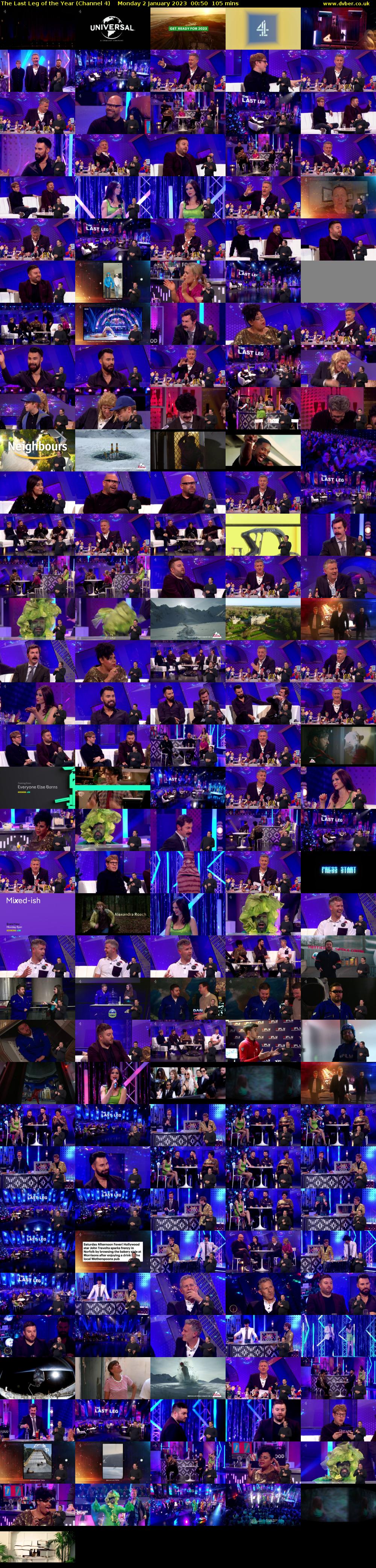 The Last Leg of the Year (Channel 4) Monday 2 January 2023 00:50 - 02:35