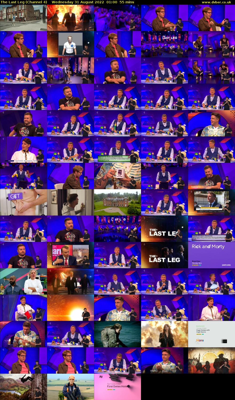 The Last Leg (Channel 4) Wednesday 31 August 2022 01:00 - 01:55