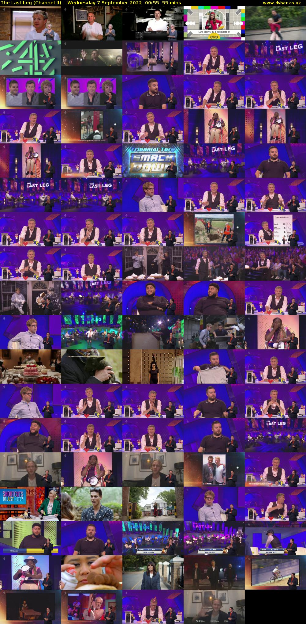 The Last Leg (Channel 4) Wednesday 7 September 2022 00:55 - 01:50