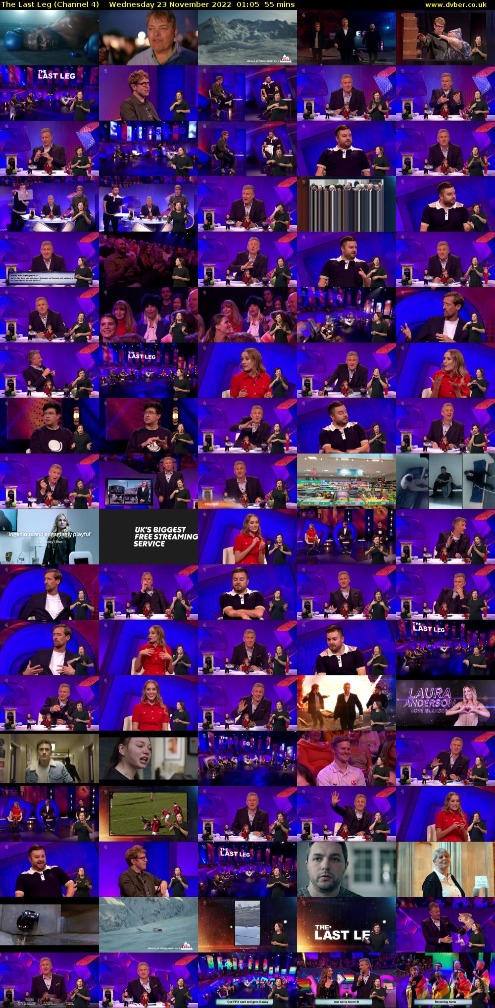 The Last Leg (Channel 4) Wednesday 23 November 2022 01:05 - 02:00