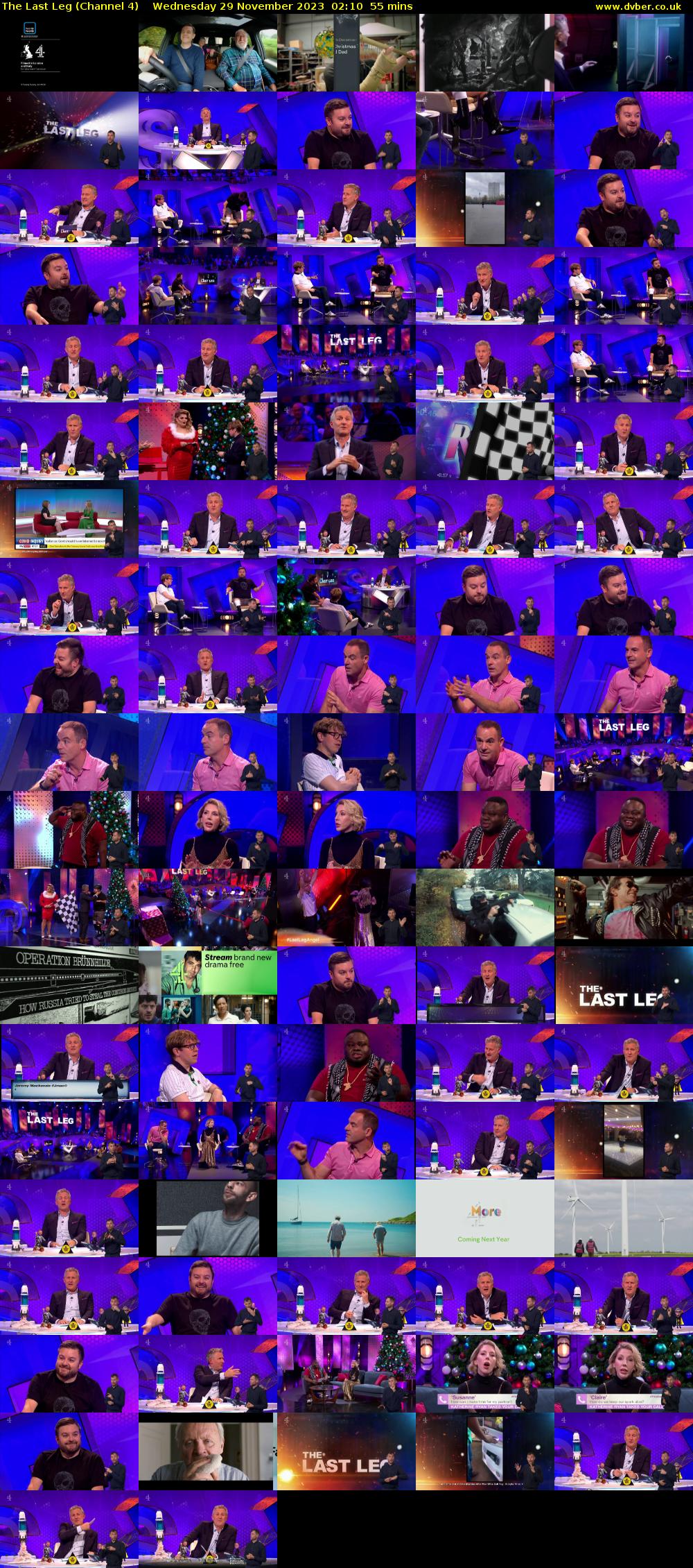 The Last Leg (Channel 4) Wednesday 29 November 2023 02:10 - 03:05