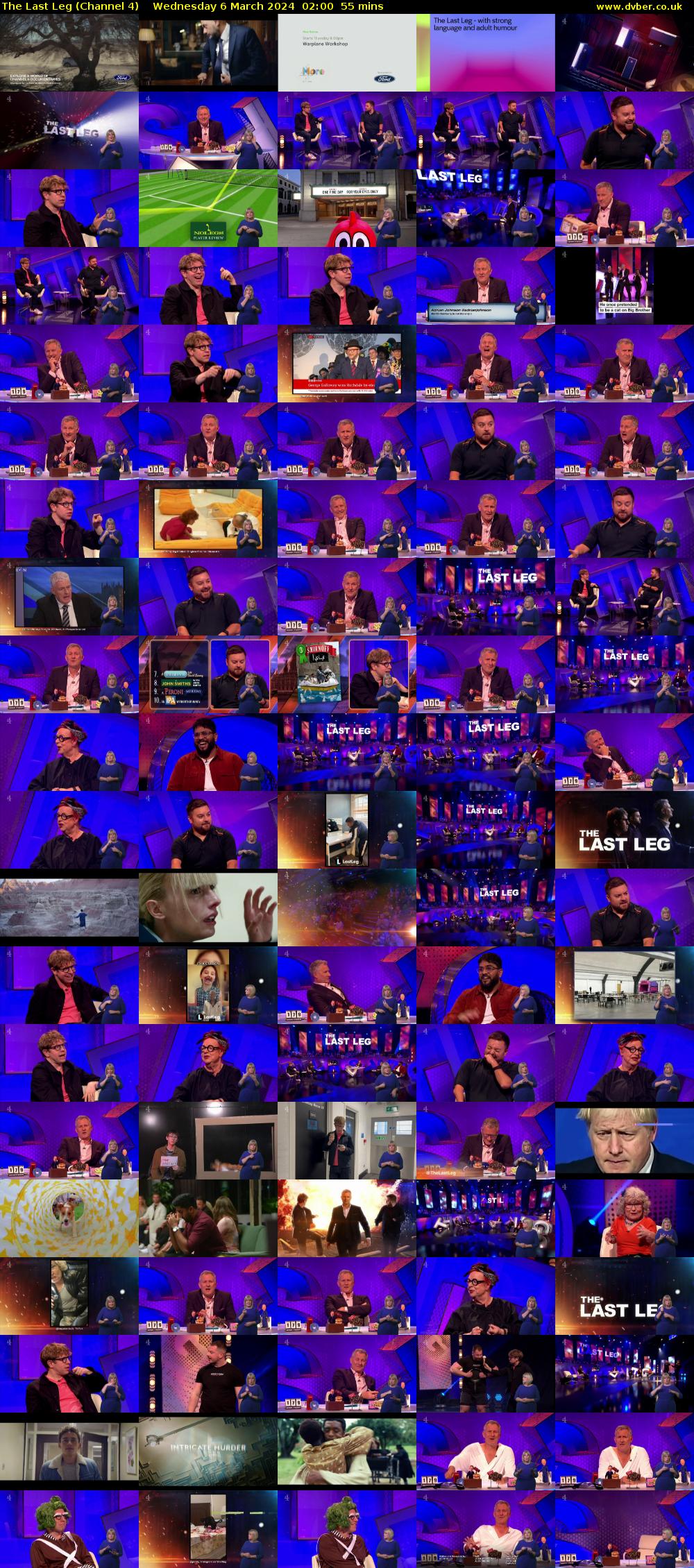 The Last Leg (Channel 4) Wednesday 6 March 2024 02:00 - 02:55