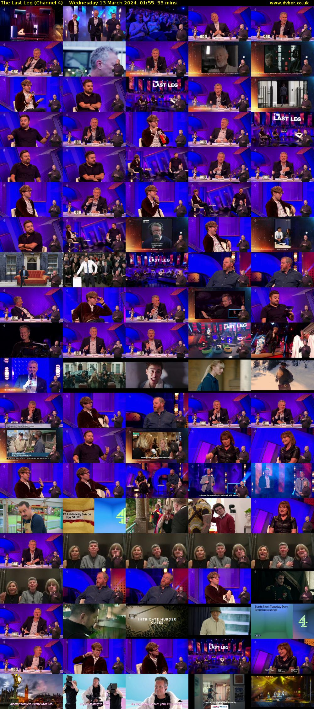 The Last Leg (Channel 4) Wednesday 13 March 2024 01:55 - 02:50