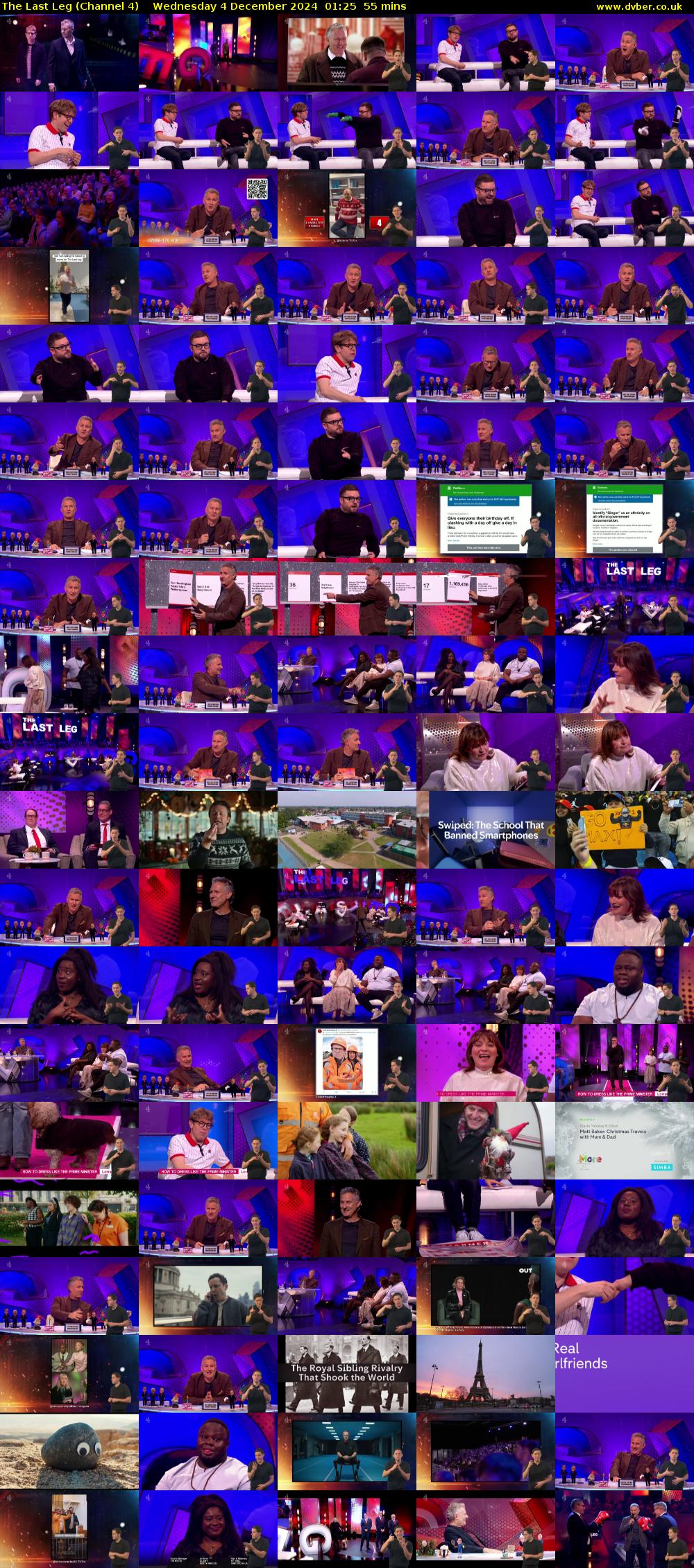 The Last Leg (Channel 4) Wednesday 4 December 2024 01:25 - 02:20