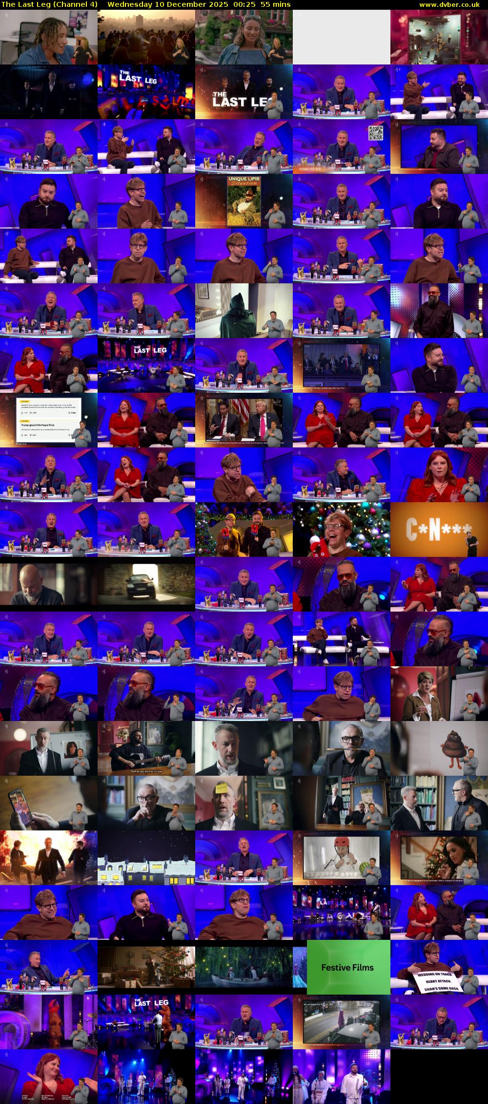 The Last Leg (Channel 4) Wednesday 10 December 2025 00:25 - 01:20